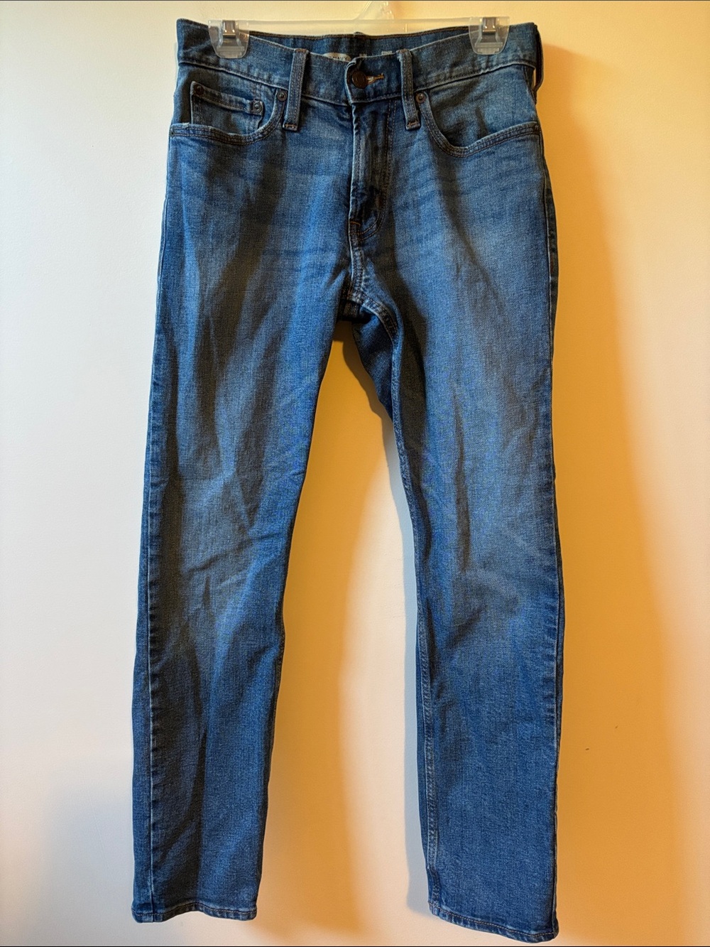 Old Navy Men's Slim Straight Jeans in Blue Denim